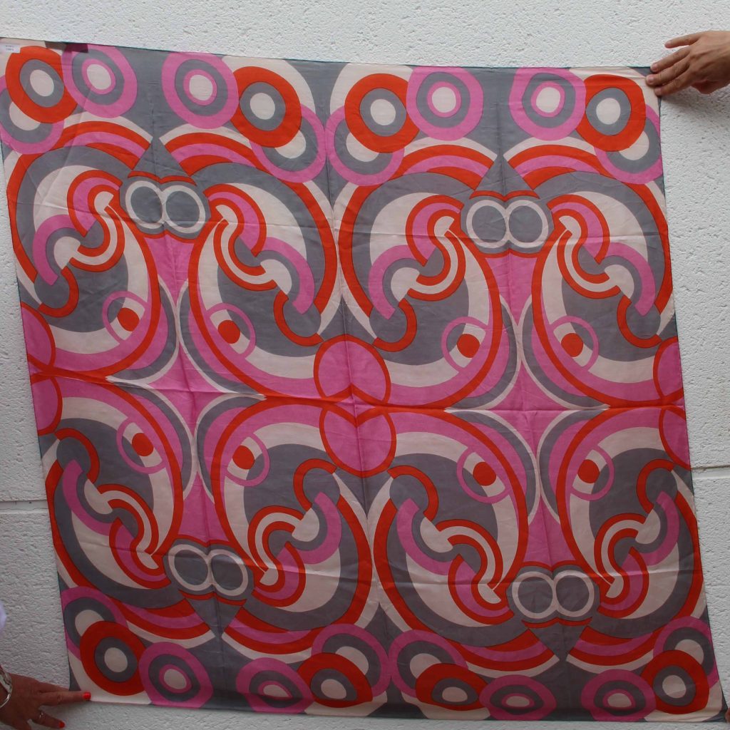 Carre Soie Bubble Fuchsia