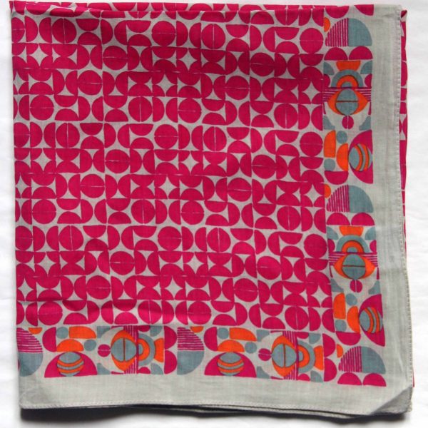 Carré Coton Perspective Fuchsia
