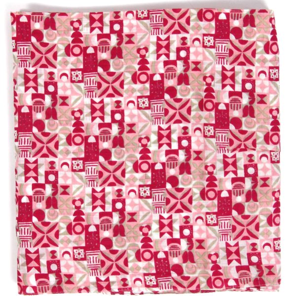 Carré Coton Malmo Fuchsia