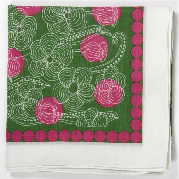 Carré Coton Burma Rose Pink