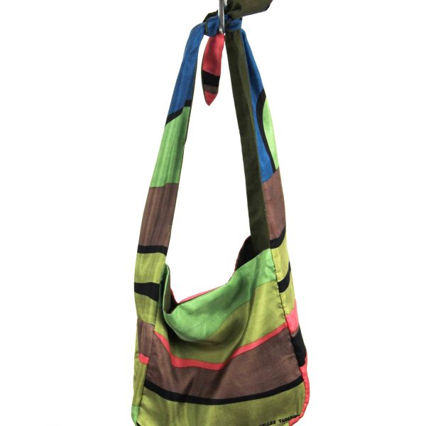Sac Bobby en Soie Expression Vert