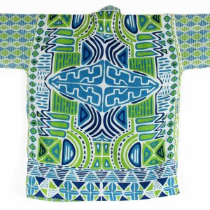 Kimono Bambara Panafrica Bleu