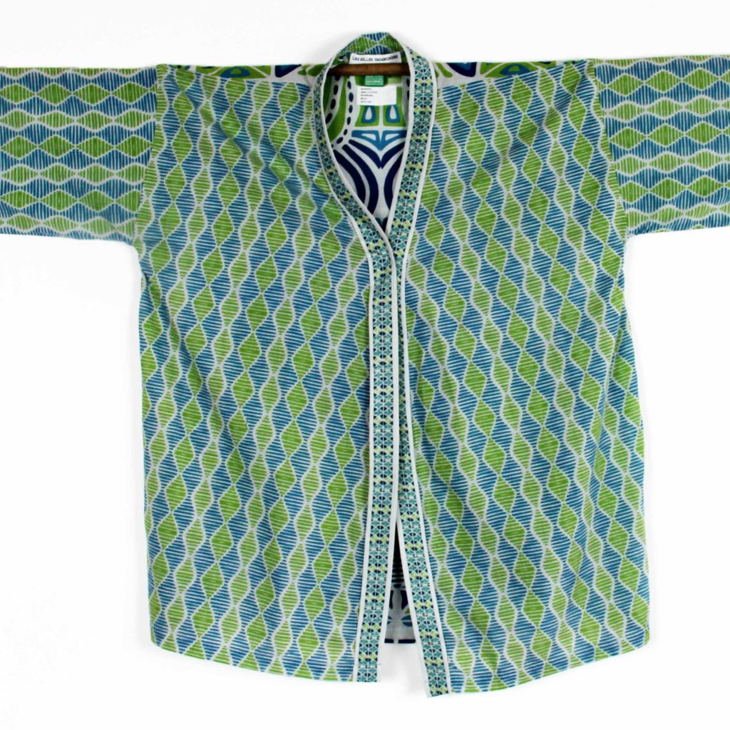 Kimono Bambara Panafrica Bleu – Image 2