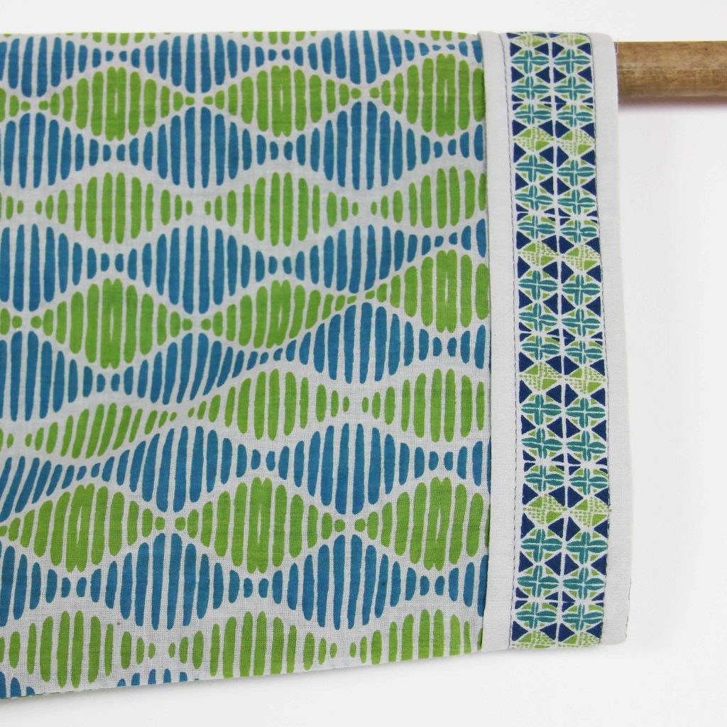 Kimono Bambara Panafrica Bleu – Image 3