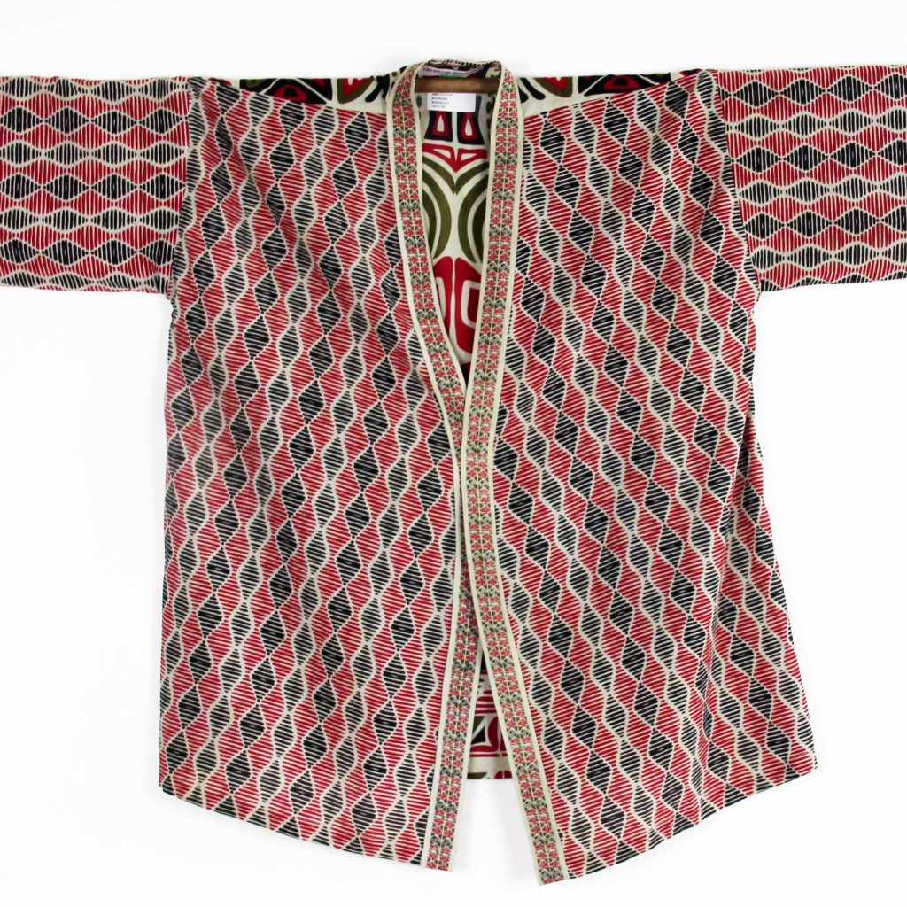 Kimono Bambara Panafrica Bordeaux – Image 4