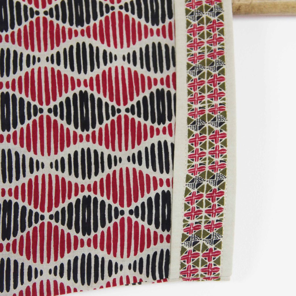Kimono Bambara Panafrica Bordeaux – Image 5