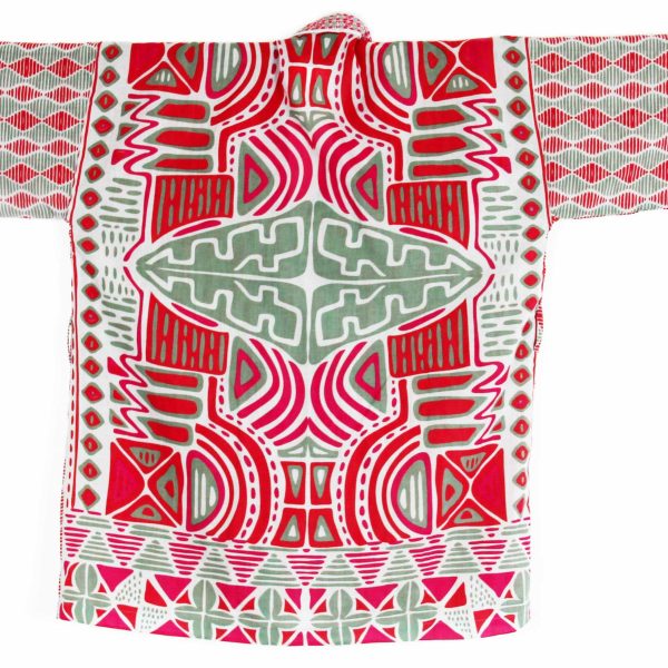 Kimono Bambara Panafrica Fuchsia