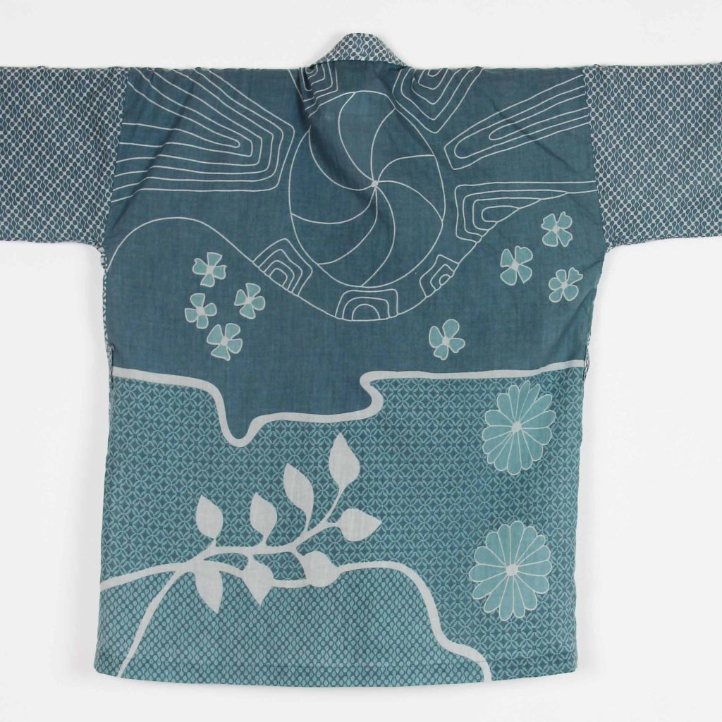 Kimono Natsunohi gris
