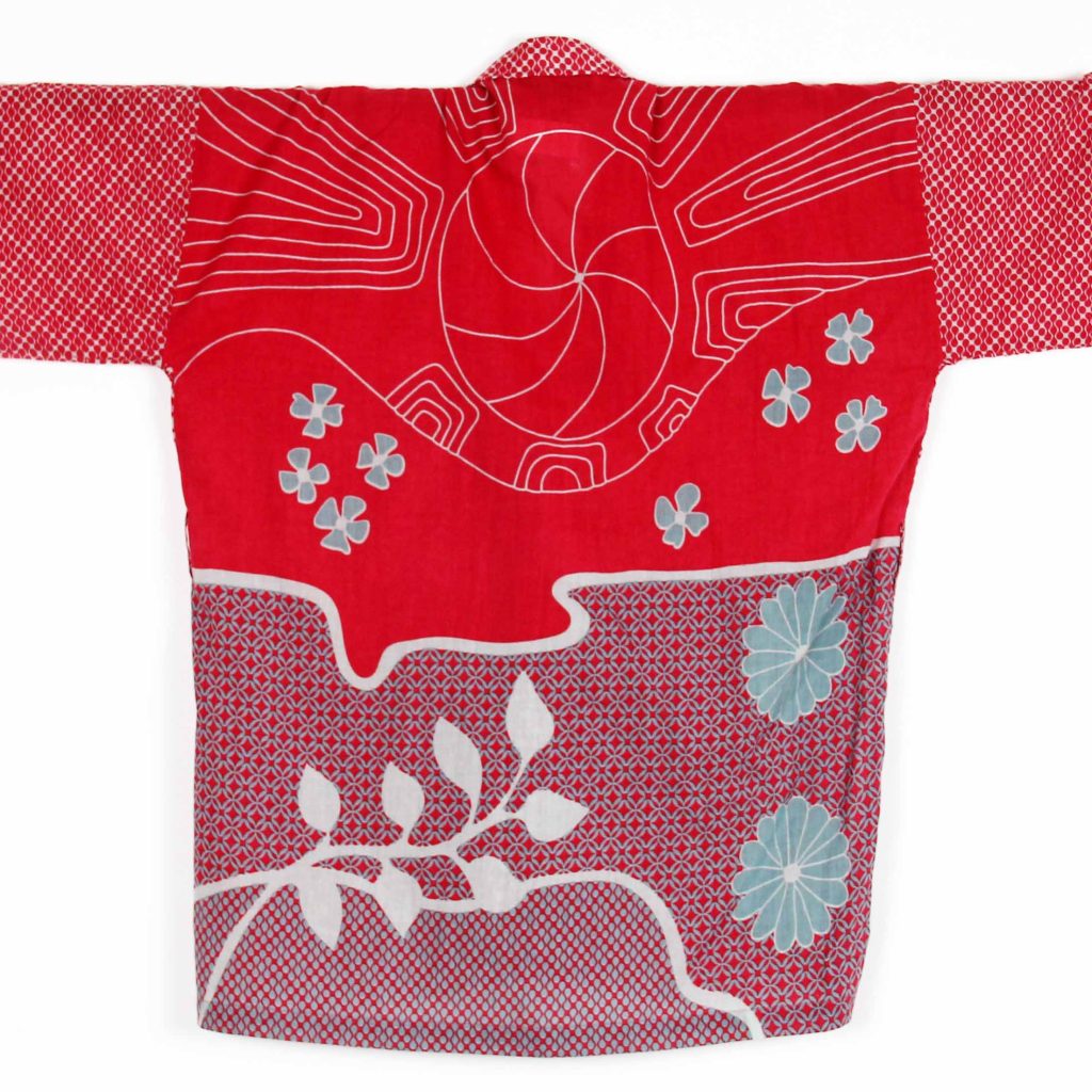 Kimono Natsunohi rouge