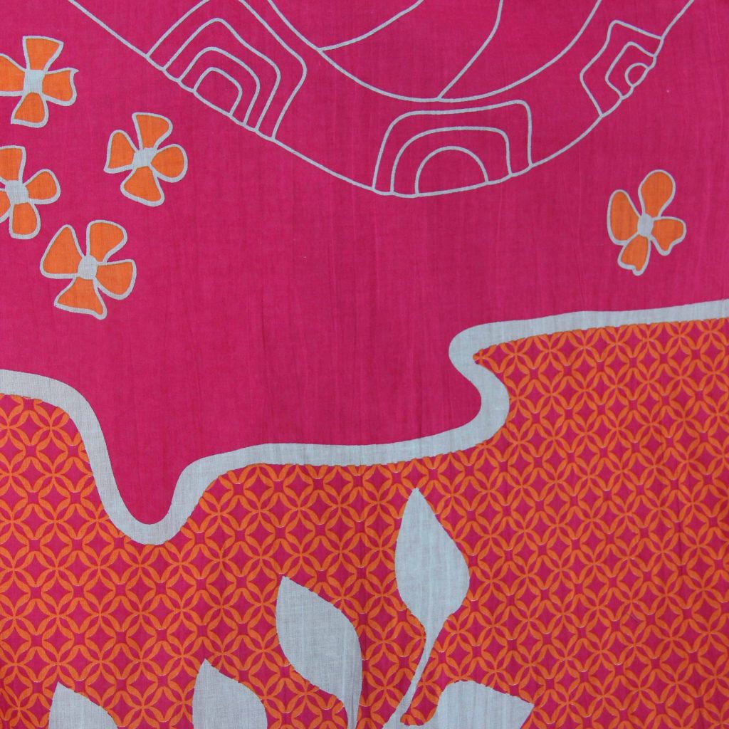 Kimono Natsunohi Fuchsia Orange – Image 5