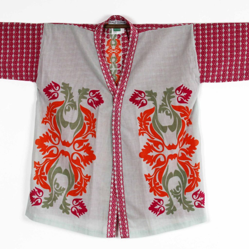 Kimono Orangerie Fuchsia