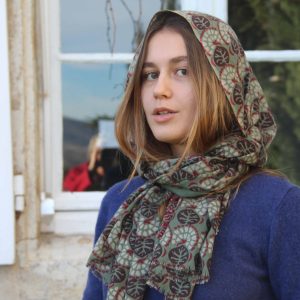 Wool Scarf Samba Kaki