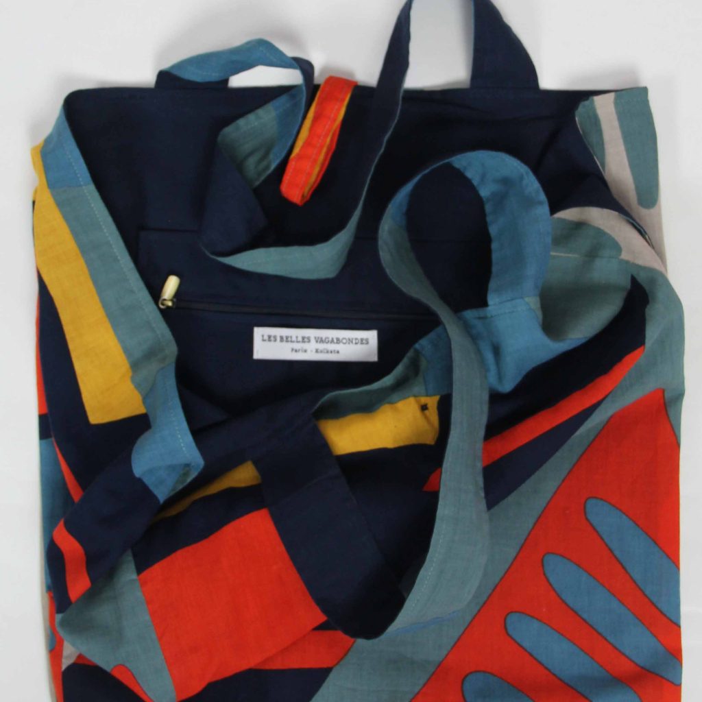 Upcycling Bag Sunshine Bleu Blue - Image 2