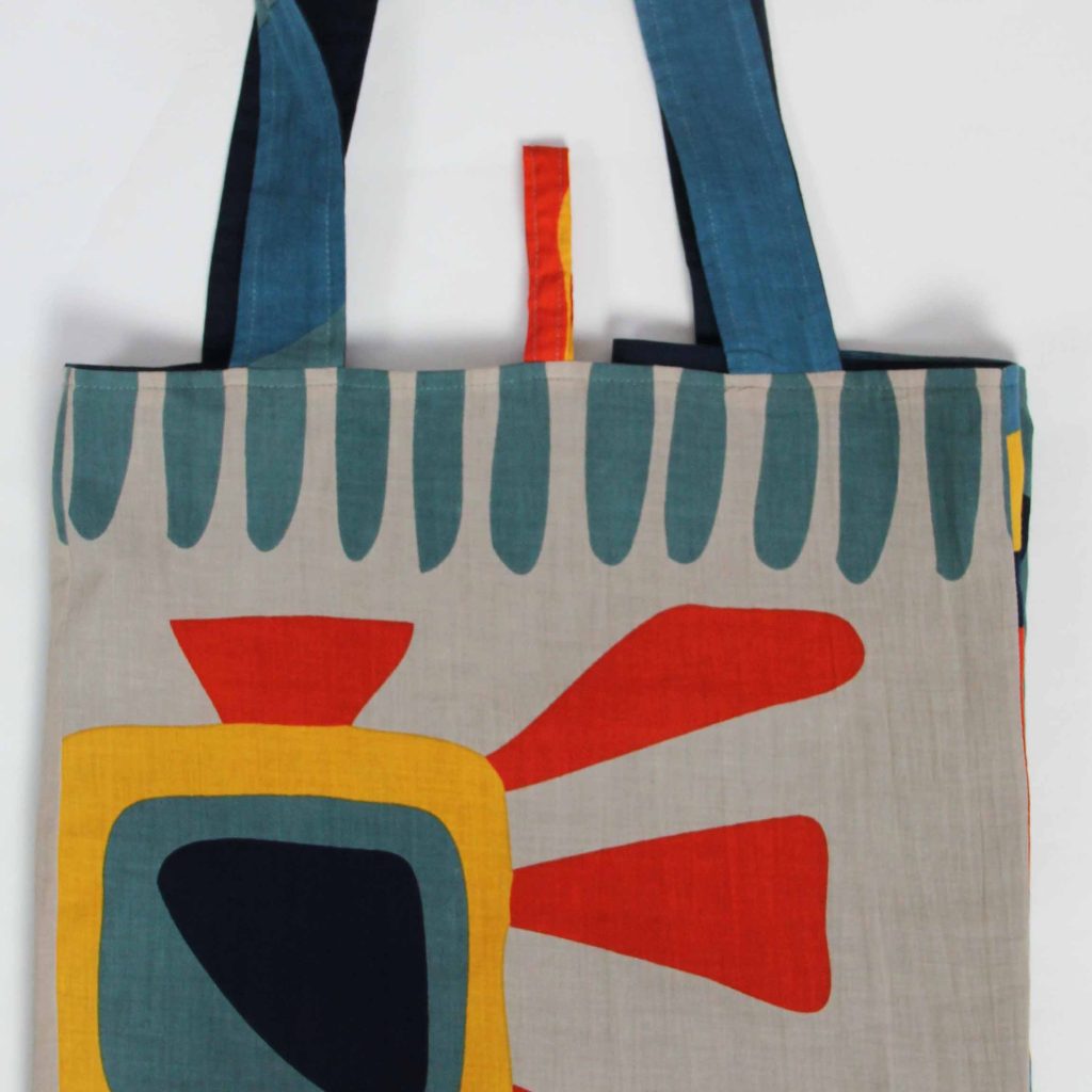 Upcycling Bag Sunshine Bleu Blue - Image 3