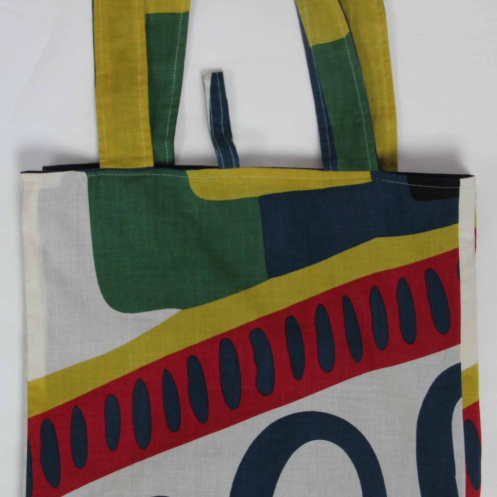 Cabas en coton upcycling Combination Beige