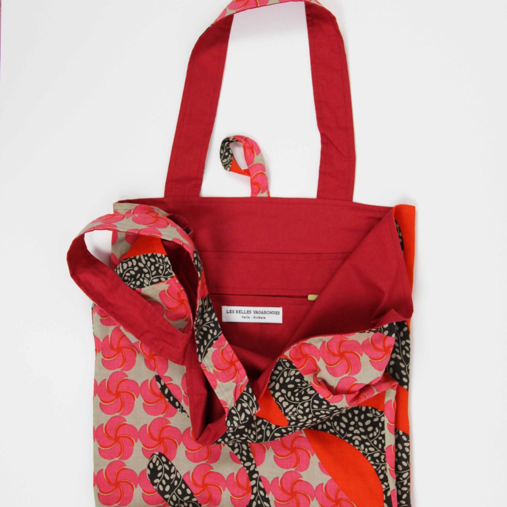 Upcycling Bag Baobab Rose Pink - Image 3