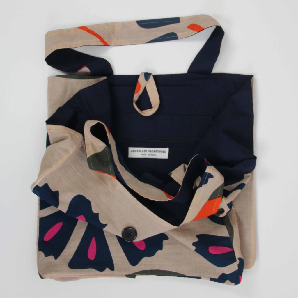Upcycling Bag Equateur Orange - Image 4