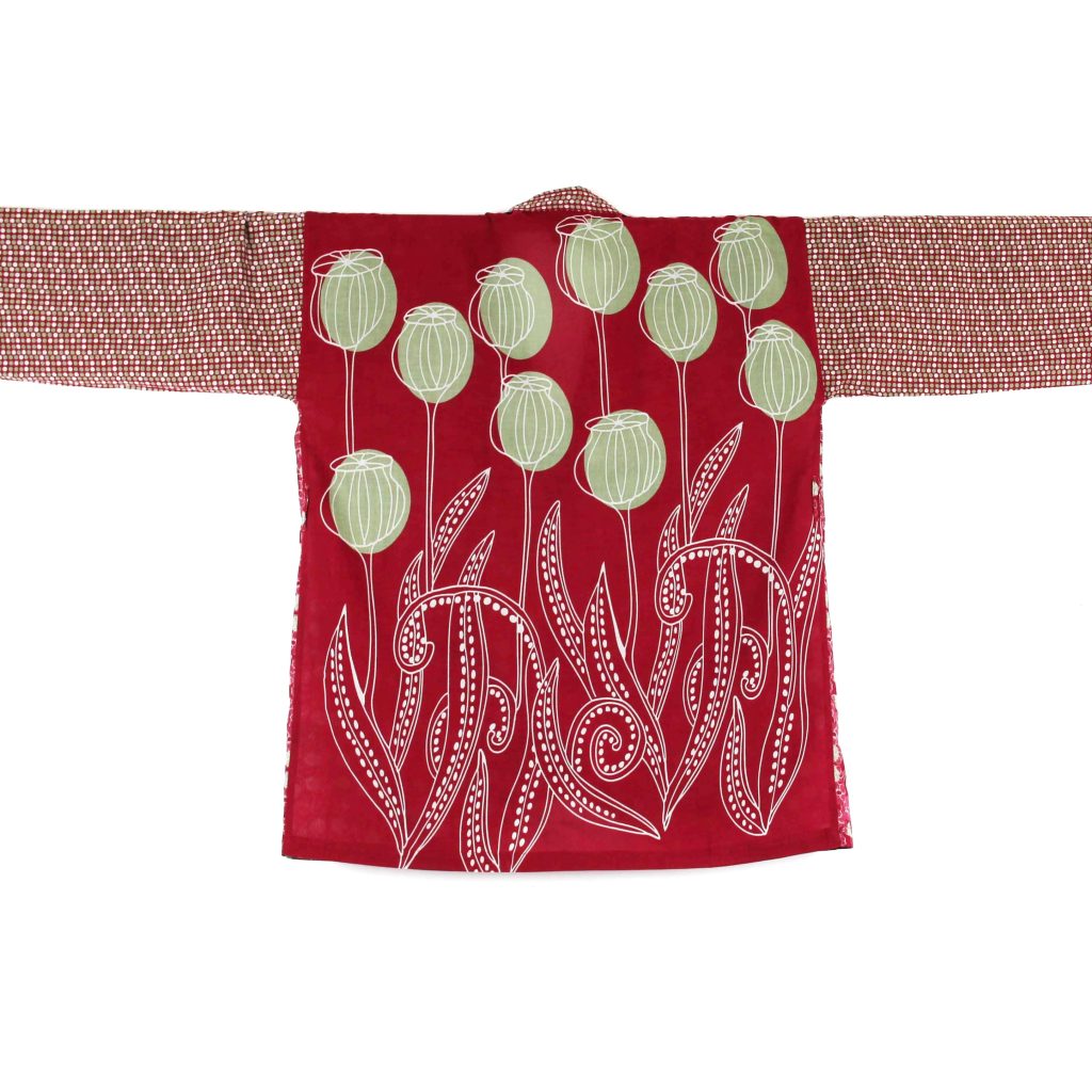 Kimono Kaboul Bordeaux – Image 3