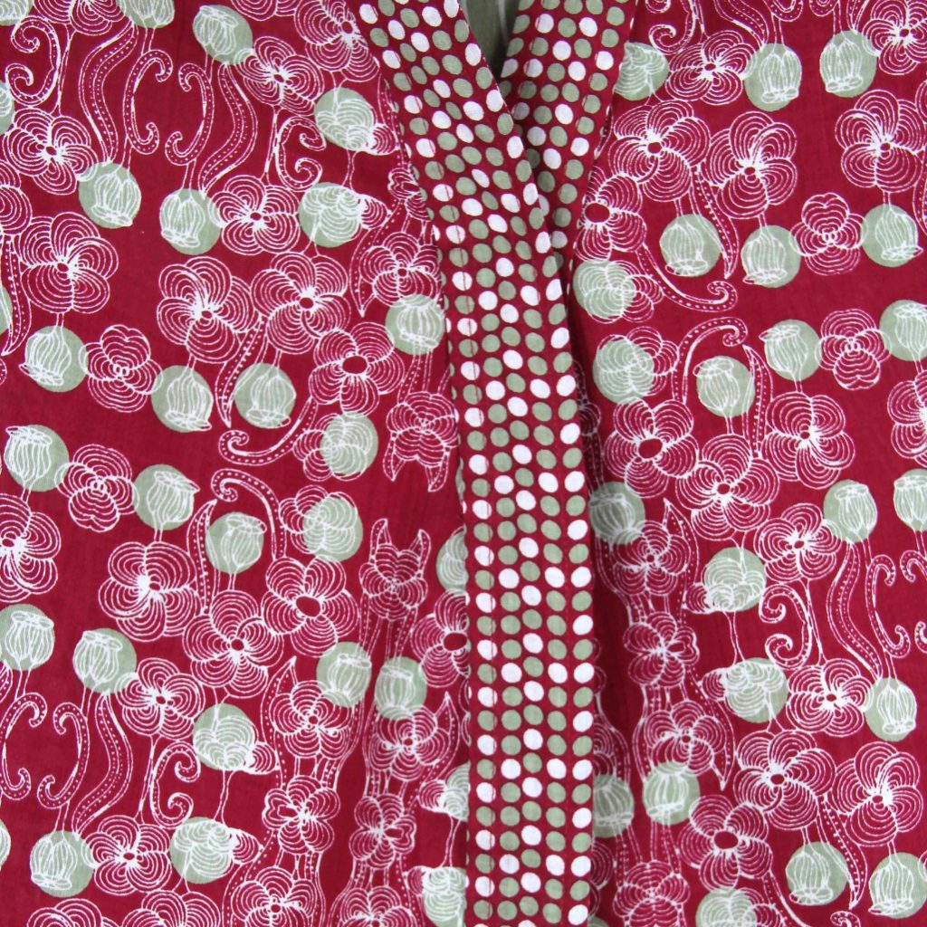 Kimono Kaboul Bordeaux – Image 4