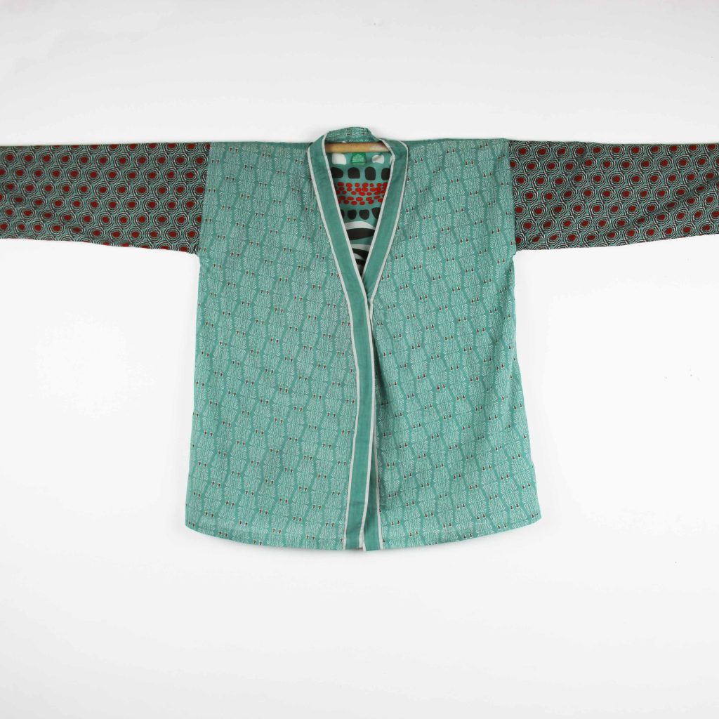 Kimono Sunflower Bleu Blue – Image 2