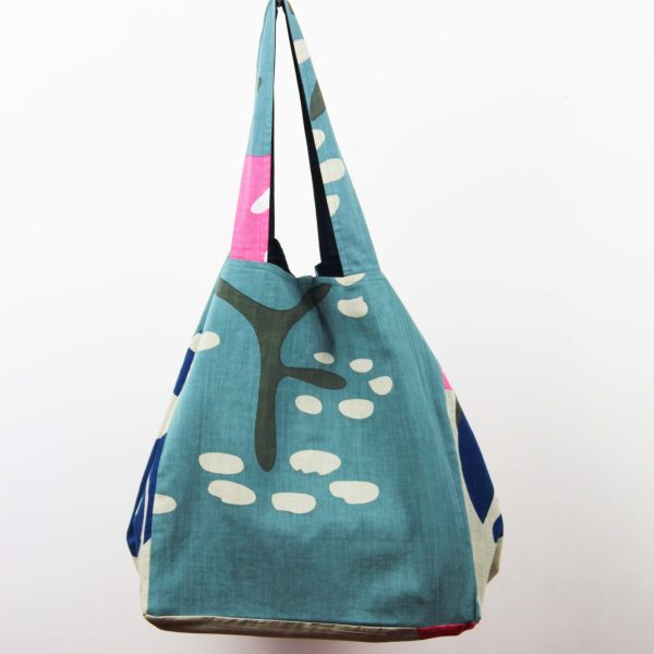 Upcycling Bag Baroque Vert Green