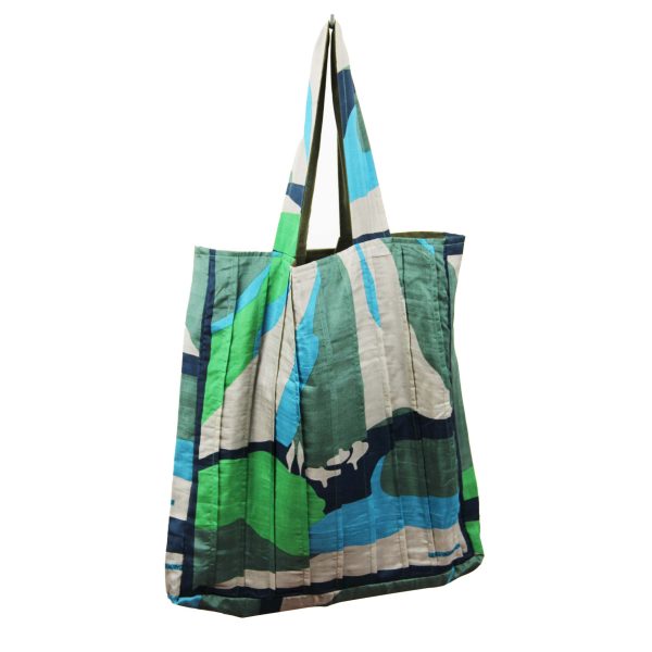 Sac Musette en soie Vivaro Vert – Image 2