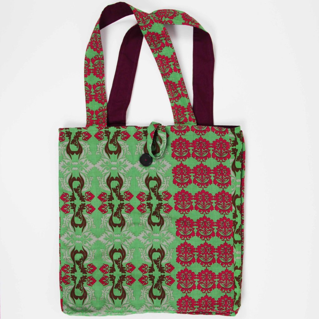 Upcycling Bag Baroque Vert Green - Image 3