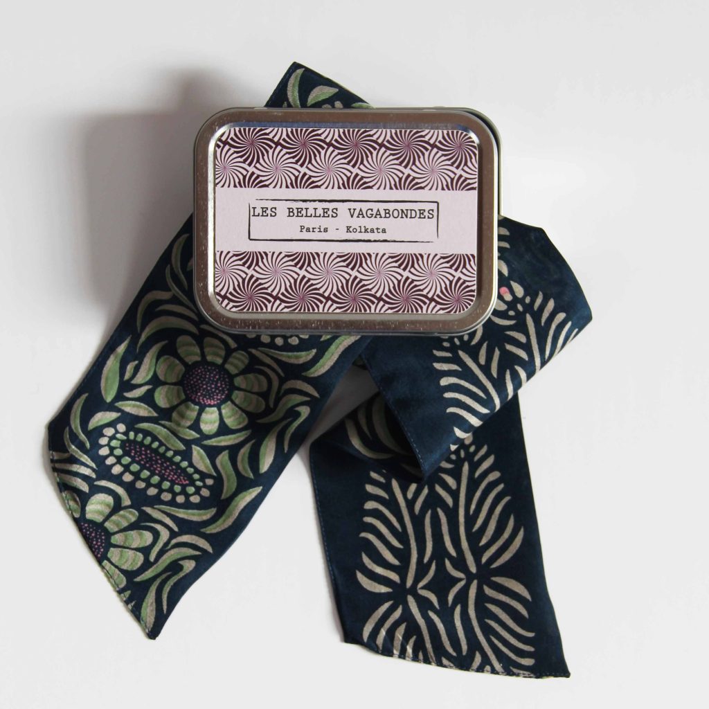 Bandeau Camelia Marine Navy
