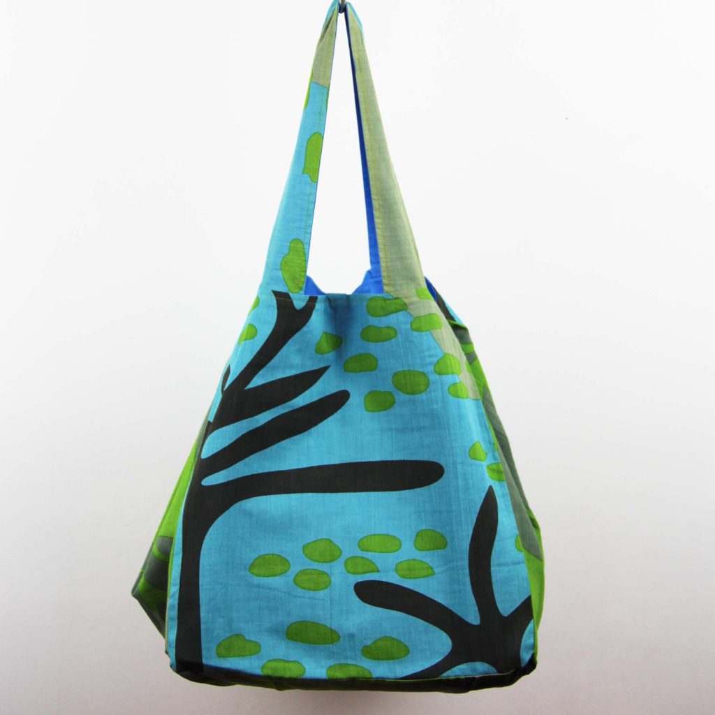 Upcycling Bag Cap Breton Green - Image 2