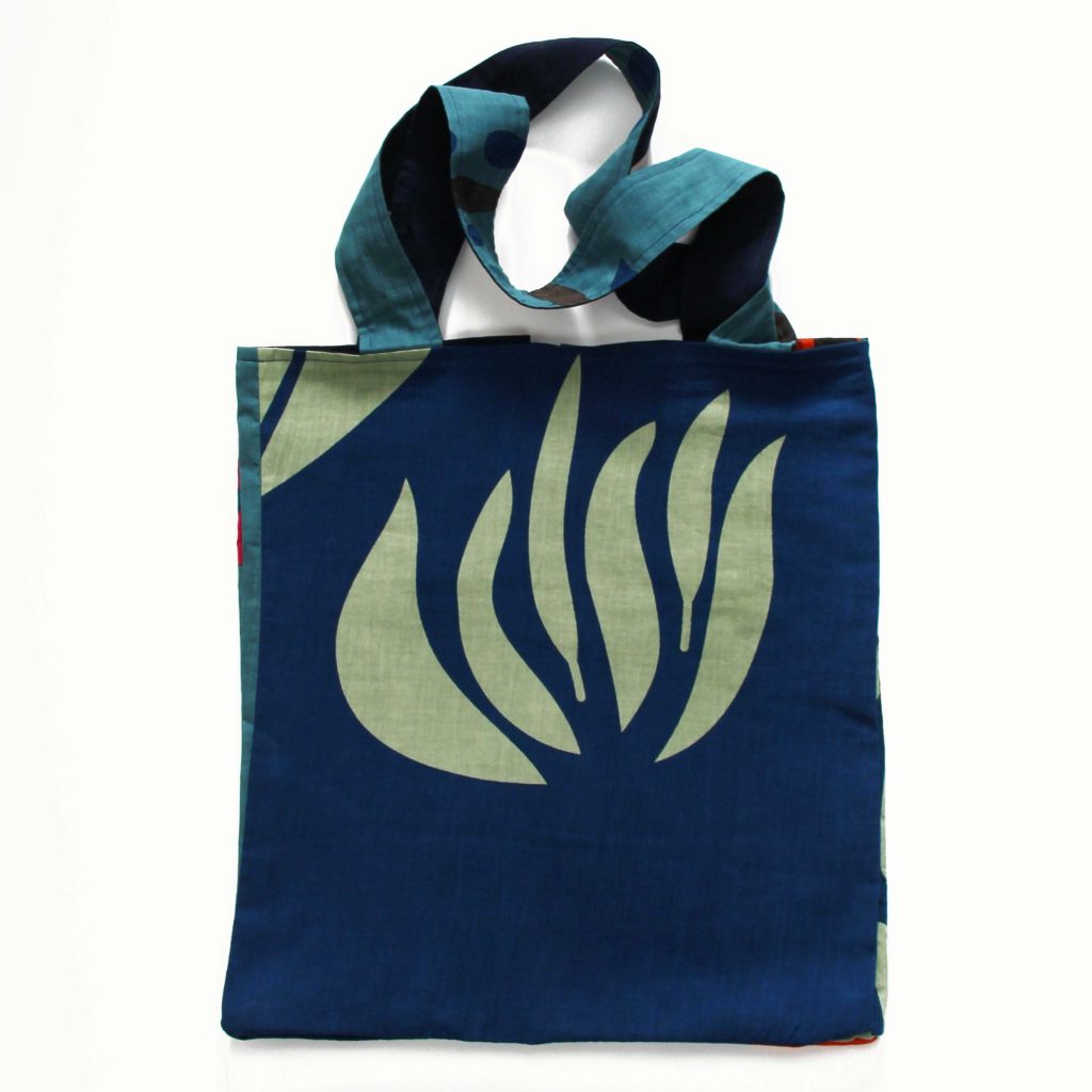 Upcycling Bag Cap Breton Navy - Image 3