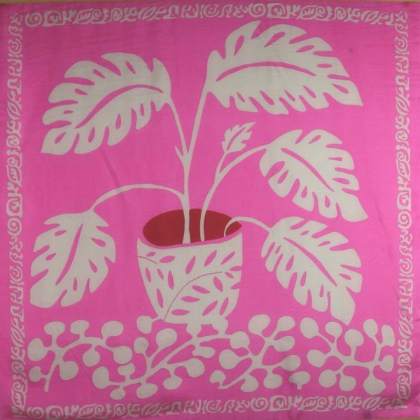 Carré Soie Panama Fuchsia - Image 3