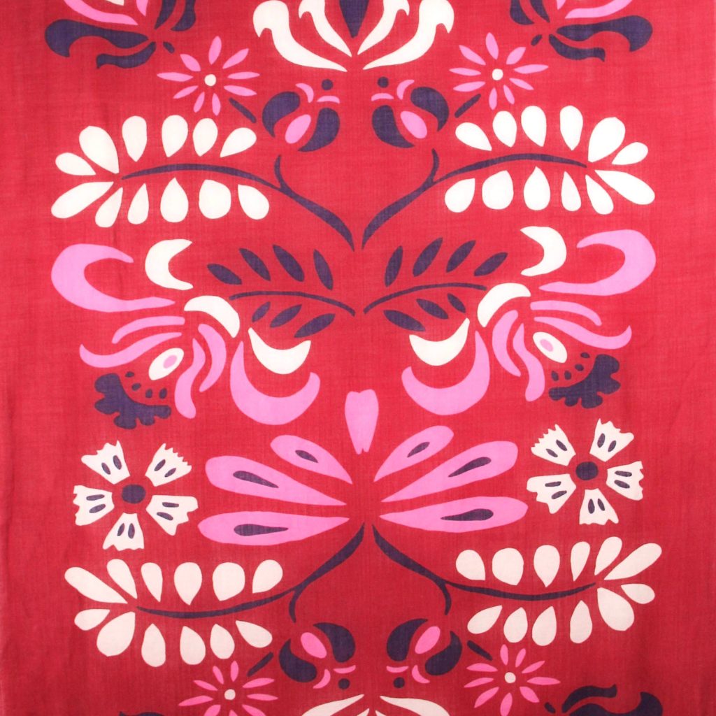 XL Wool Scarf Aliona Red Rouge