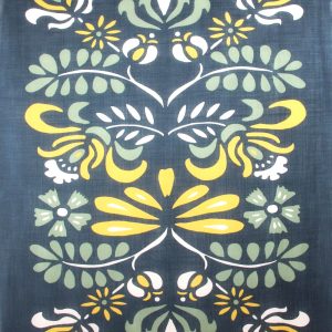 XL Wool Scarf Aliona Jaune Yellow