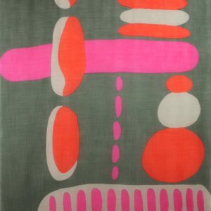 XL Wool Scarf Cairn Kaki