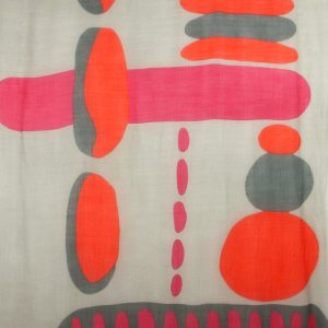 XL Wool Scarf Cairn Orange