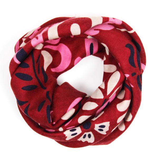 Wool Square Tatiana Rouge - Image 2