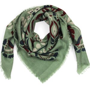 Wool Square Tatiana Kaki