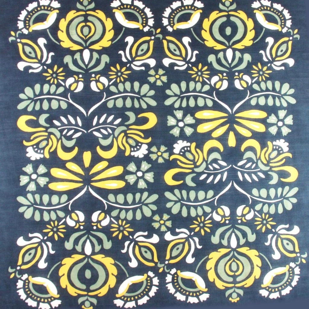 Wool Square Tatiana Jaune Yellow - Image 3
