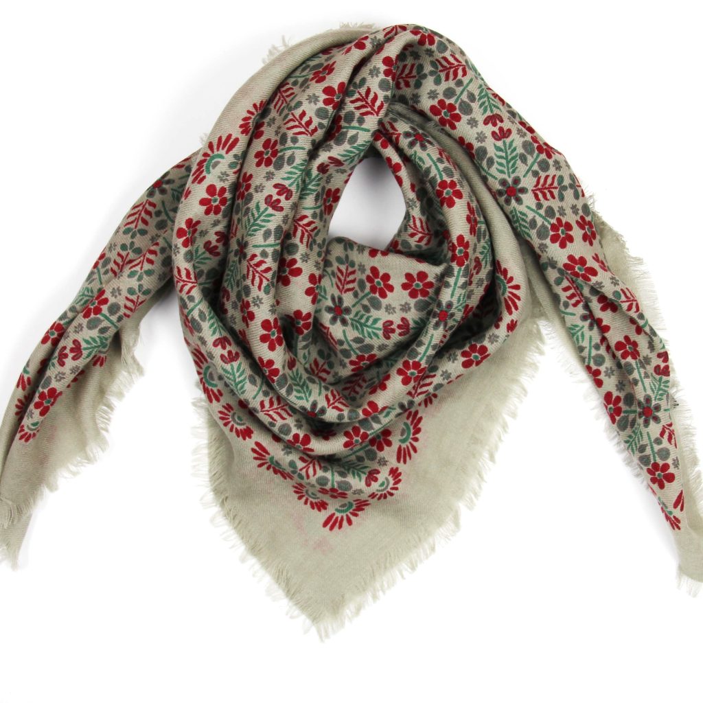 Wool Square Agata Rouge Red - Image 5