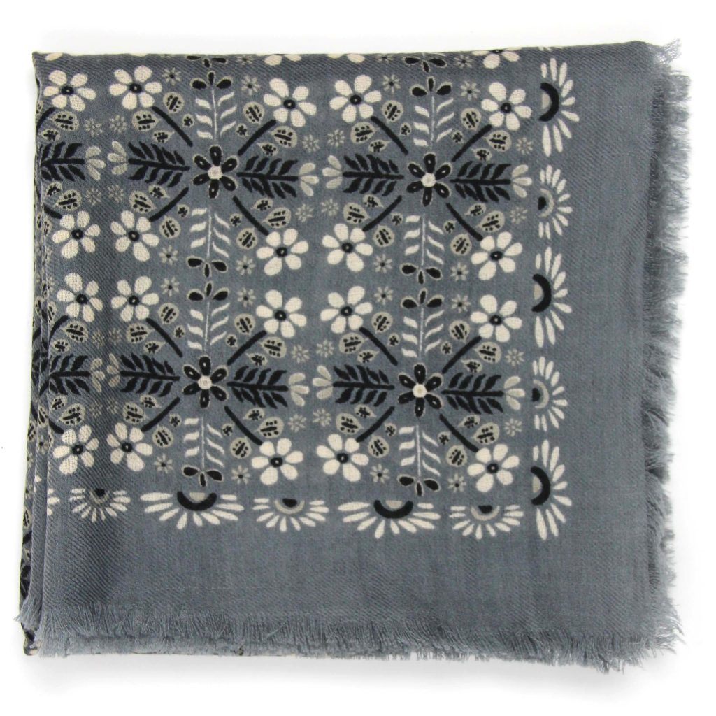 Wool Square Agata Gris Grey - Image 2