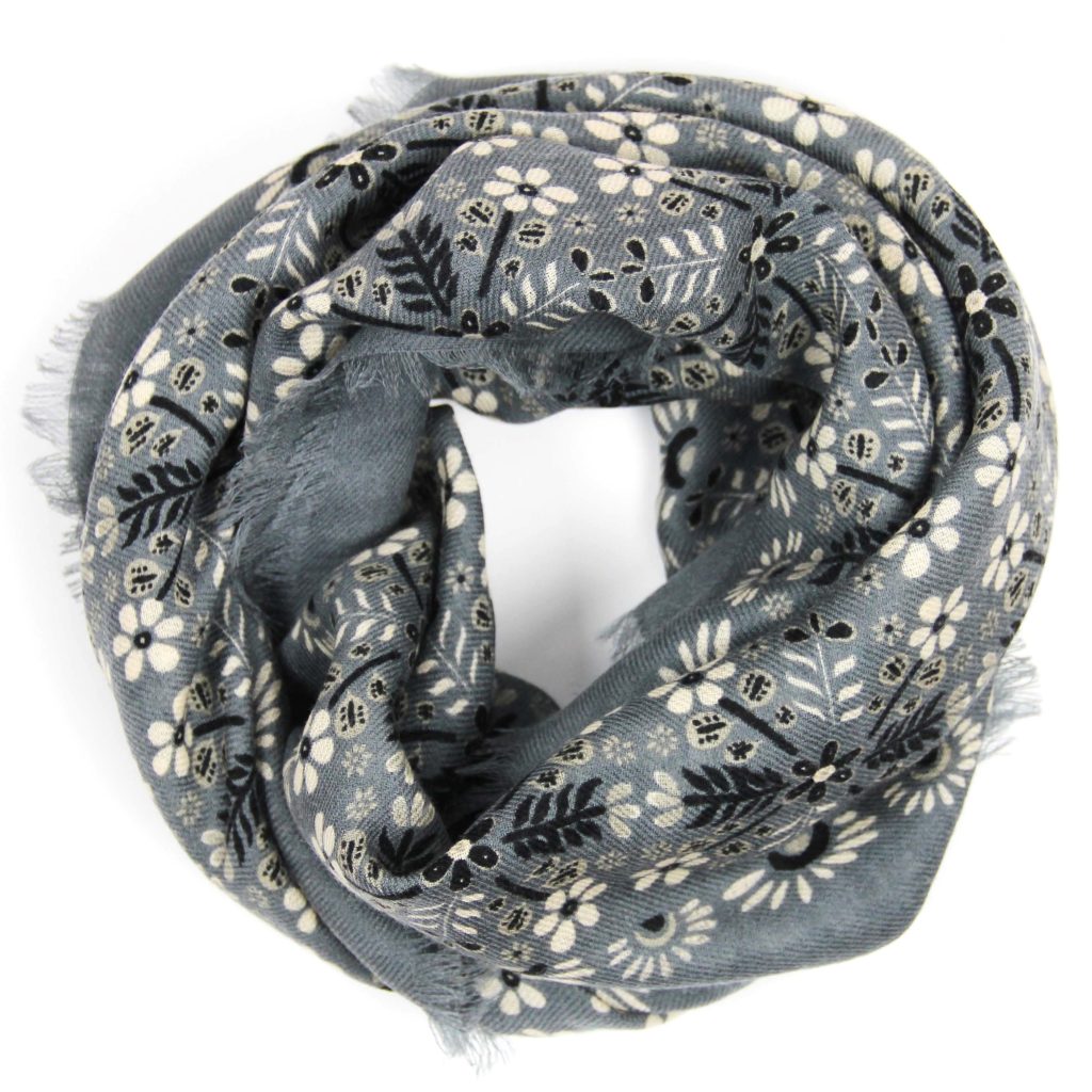 Wool Square Agata Gris Grey - Image 4