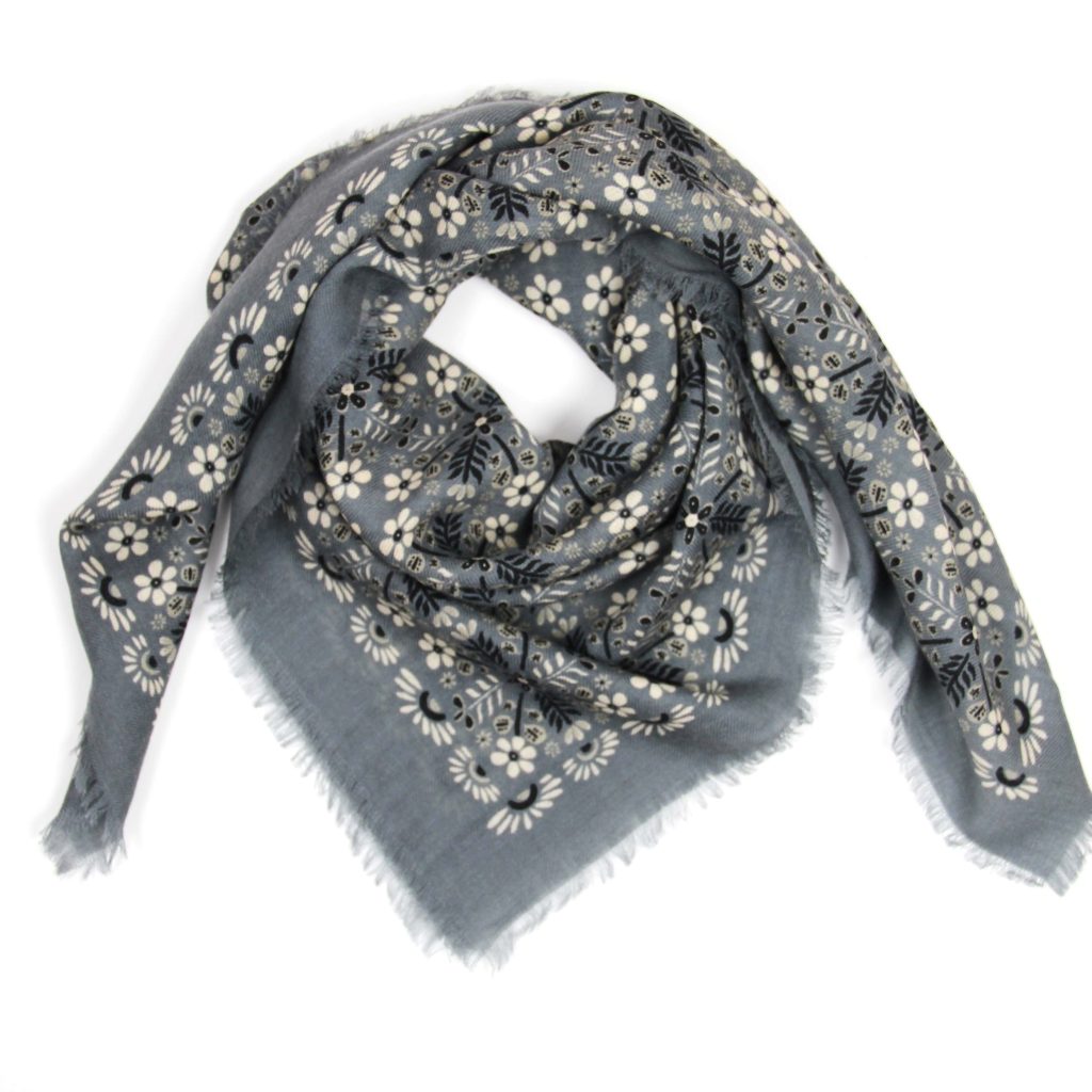 Wool Square Agata Gris Grey - Image 5