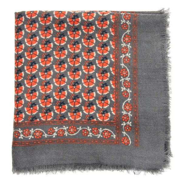 Carré Laine Valentine Orange