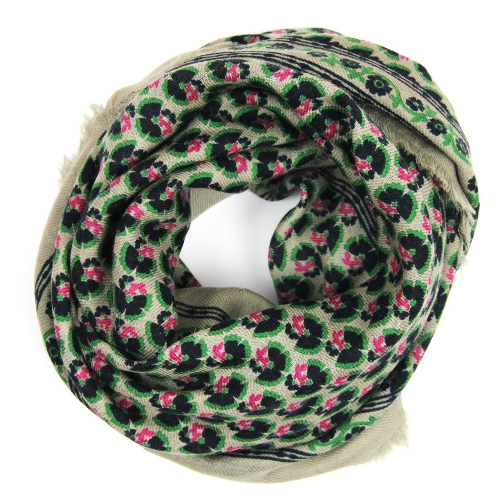 Carré Laine Valentine Beige – Image 4