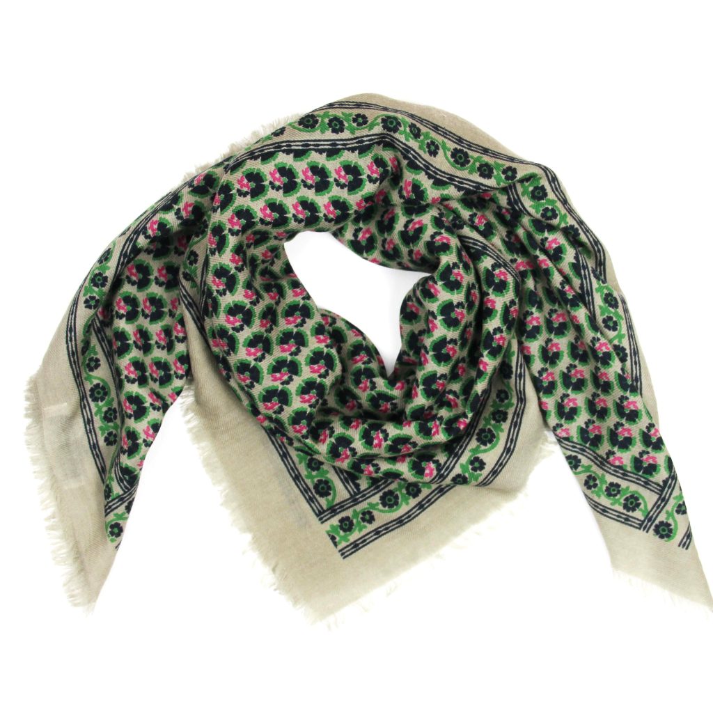Carré Laine Valentine Beige – Image 5