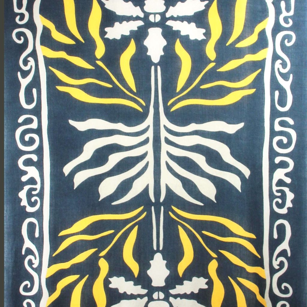 Wool Scarf Indira Marine Navy - Image 2