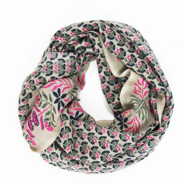 Wool Scarf Marigold Beige