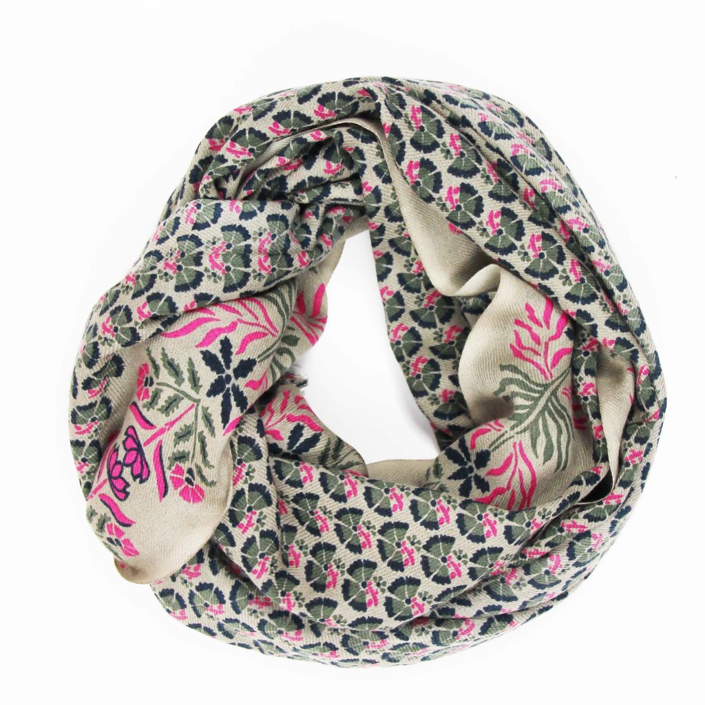 Wool Scarf Marigold Beige - Image 2