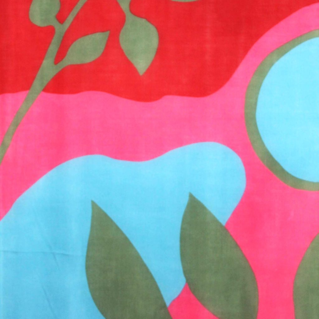 Echarpe Laine Palme Rouge