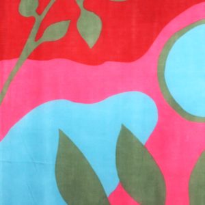 Echarpe Laine Palme Rouge